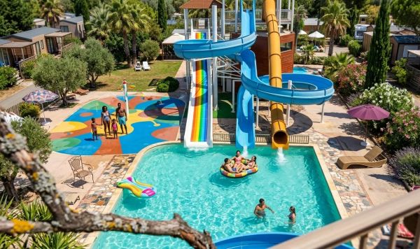 Vivez des vacances en famille dans un camping aquatique de Provence-Alpes-Côte d'Azur