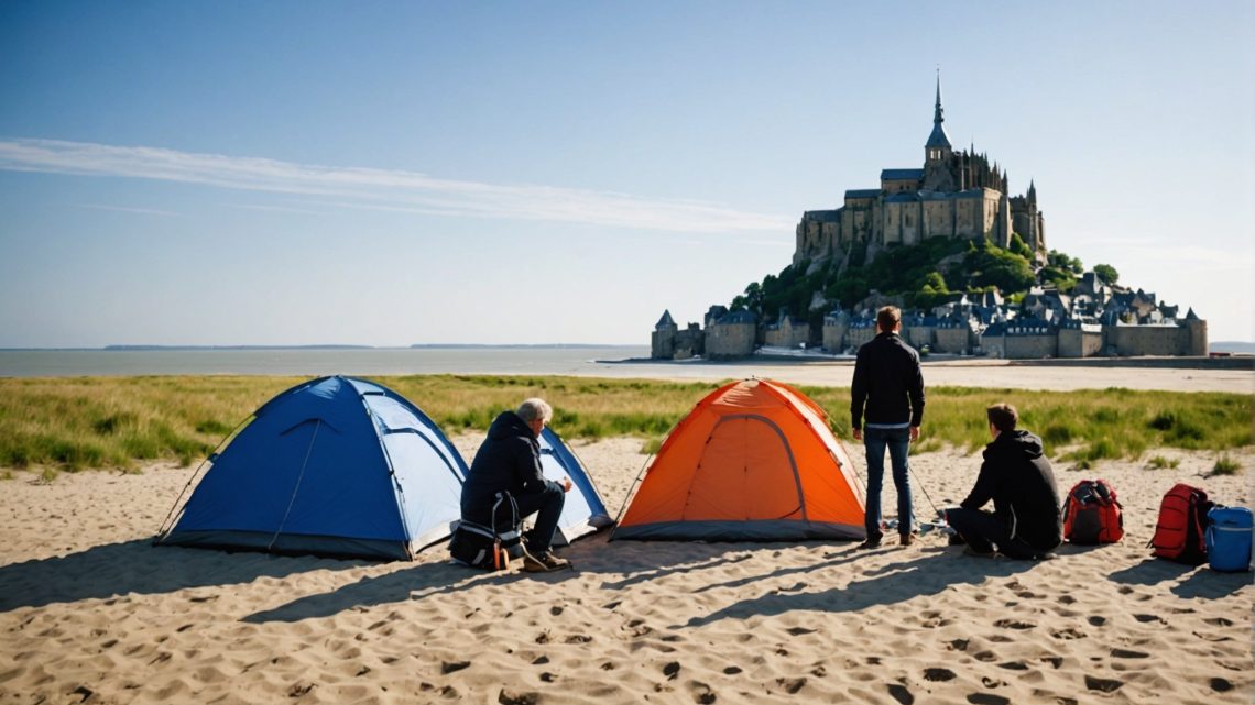 Découvrez le camping familial idéal entre plages et mont-saint-michel